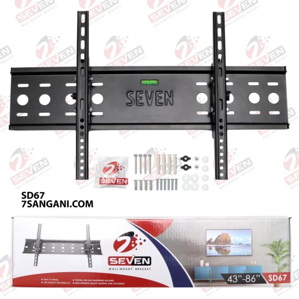 پایه دیواری متحرک تلویزیون <br> مدل SD67